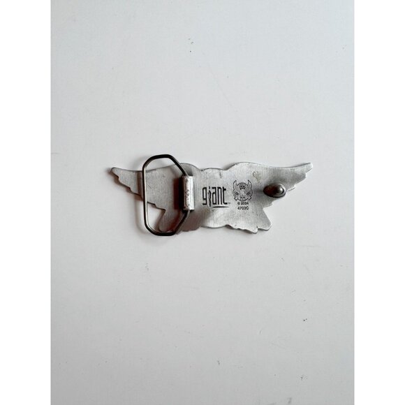 Vintage 2004 GIANT USA AEROSMITH Pewter Belt Buckle - Picture 6 of 11